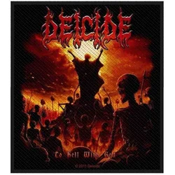 Deicide To Hell With God Našitek za šivanje
