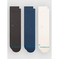 Stance Icon 3 Pack Socks charcoal
