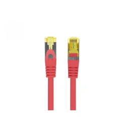shumee Patchcord Lanberg FTP kat. 6A 0,5 m LSZH CU fluke passed rdeč