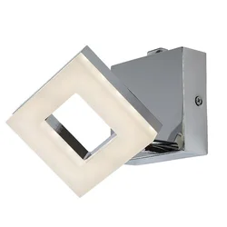 Rabalux Zidna lampa Blas, LED 5W, 9x9cm, Hrom