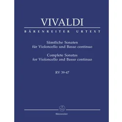 VIVALDI:COMPL.SONATAS RV 39-47