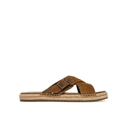 Tommy Hilfiger Espadrile Buckle Flexible Sandals FM0FM05772 Rjava