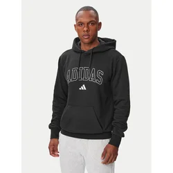 adidas Jopa Collegiate Script Graphic Hoodie KC7187 Črna Regular Fit
