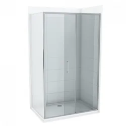 Stakleni paravan CONCEPT DEVON 100x195cm staklo 6mm providno sa tankim ramom