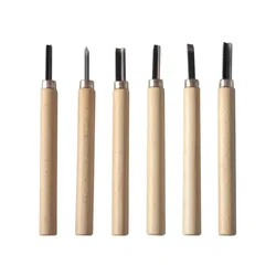 Noževi Statovac ART Pop, noževi za linorez, set, 6K, braon bo?a