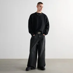 Cropp - Super baggy farmerke ispranog izgleda - grey