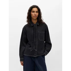 OBJECT Bluza OBJROSIE črn denim