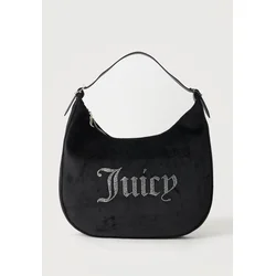 Juicy Couture Torba za čez ramo Kimberley črna/srebrna