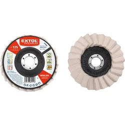 Extol Premium Lamelni disk, polirni filc, 125x12 mm 8803387