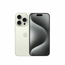 Apple iPhone 15 Pro , 15,5 cm (6.1), 2556 x 1179 pikseli, 1 TB, 48 MP, iOS 17, Titanij, Bijelo