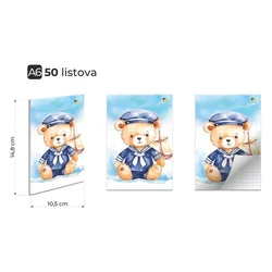 Blok za beleške mek povez A6/50 Nandy