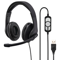 Slušalice Hama “HS-USB300” PC Office Headset Black