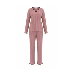 Trendyol Milla Ženski set pidžame Thmaw26Pt00214, Roze