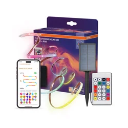 Osram - LED RGB prigušiva solarni trak FLEX MAGIC 3m LED/1,2W/3,7V 2000 mAh IP44 +DO