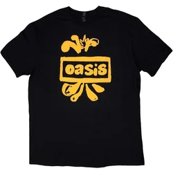 Oasis Majica Drawn Logo Unisex Black 2XL