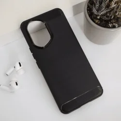 Maska za telefon Silicone Defender za Honor 300, Crna