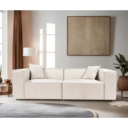 Atelier del Sofa Dvosed Lora 108x65x220cm Svetlobraon