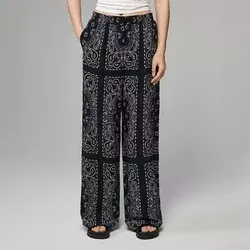 Wide leg pantalone