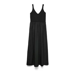 VERO MODA Obleka VMVALLY  črna