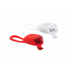 BLJESKALICA PREDNJA+ZADNJA XC 221 LED white-red