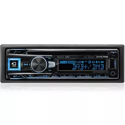 Alpine Autoradio ALPINE CDE-196DAB (DAB, Bluetooth, USB, CD, iPhone/iPod)