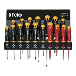 Felo Set šrafcigera Ergonic sa vde šrafcigerima SL/PH/PZ/TX 40091743 17kom