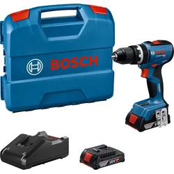 Bosch Akumulatorska vibraciona bušilica - odvrtač GSB 18V-65, 18V, 2x2,0Ah + kofer 06019N3100