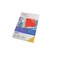 Korice za spiralni uvez 250g karton sjajne a4 pk100 gbc ce020071 bijele