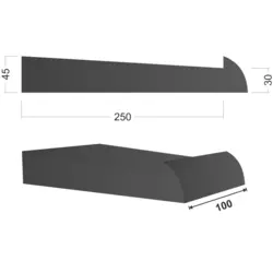 Sonitus Appono 1025 kose set (4 kom.) izolacioni sunđer