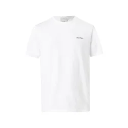 Calvin Klein Majica črna/bela
