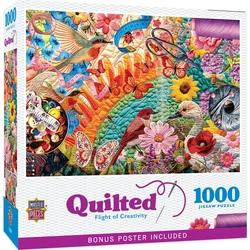 Masterpieces - Puzzle Prešito - Polet ustvarjalnosti - 1 000 kosov