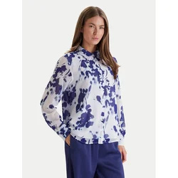 Calvin Klein Srajca LV044F123G Modra Relaxed Fit
