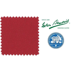 Biljard Platno Iwan Simonis 760 Red 165cm