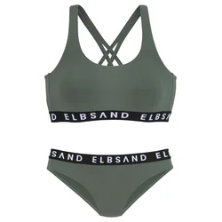 Elbsand Bikini kaki/črna/bela