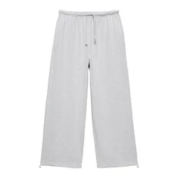 Pull&Bear Hlače svetlo siva