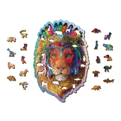 Mystic Lion Wooden Puzzle L (250 Pieces)