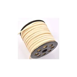 Velur traka 5 mm krem