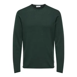 Only & Sons Pulover Jimmy temno zelena