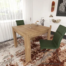 Hanah Home Trpezarijski sto 90x78x90cm Hrast