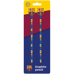 FC Barcelona grafitni svinčnik z redirko, 2/1, blister