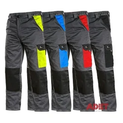Canis Radne pantalone do struka phoenix cefeus sivo-plave, vel.48 ( 55103 )