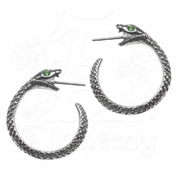 Uhani ALCHEMY GOTHIC - Sophia Serpent - E403