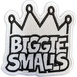 Notorious B.I.G. Crown Logo Našitek za šivanje 7,5 x 8 cm