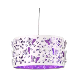 ONLI - Dečiji luster TITILLA 1xE27/22W/230V ljubičasta/bela