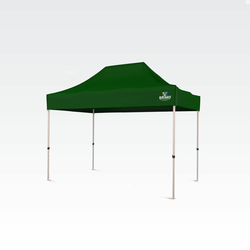 Vrtni paviljon 2x3m - brez 3 sten - Zelena