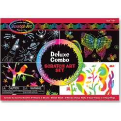 Melissa & Doug Deluxe komplet praskalnih slik 16 kosov