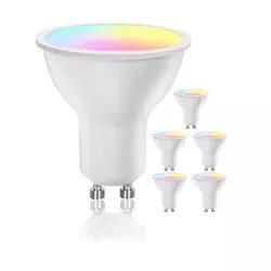 Set 6x LED prigušiva sijalica GU10/6,5W/230V 2700-6500K Wi-Fi - Aigostar