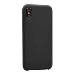 Maska Velvet touch za iPhone XS Max, Crna
