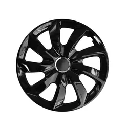 Stig Black Hubcap Set - 14 (glossy)