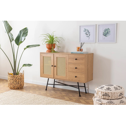 Hanah Home Komoda Nala 120 120x90x40cm Bež
